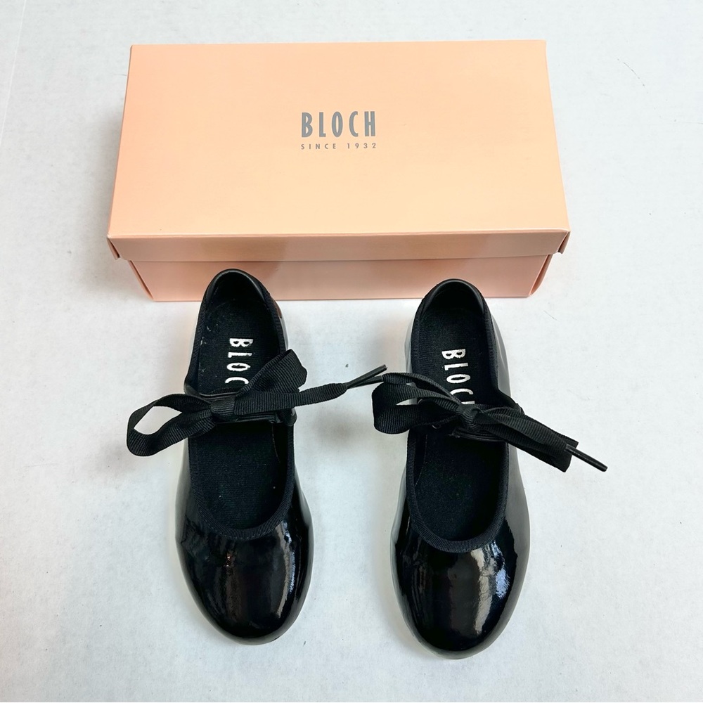 Bloch Annie Tyette Black Patent Leather Tap Shoes